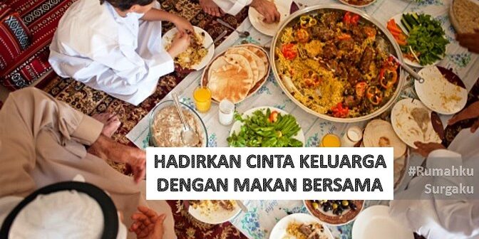 makan bersama keluarga islami