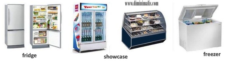 kulkas mini freezer fridge showcase - narmadi.com/properti