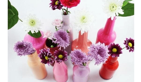 Vas Bunga dari Botol