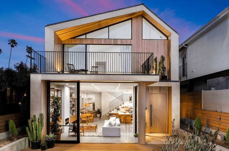 Desain Rumah Kayu Modern