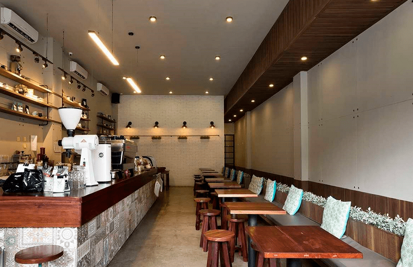 contoh gambar Desain Cafe Minimalis