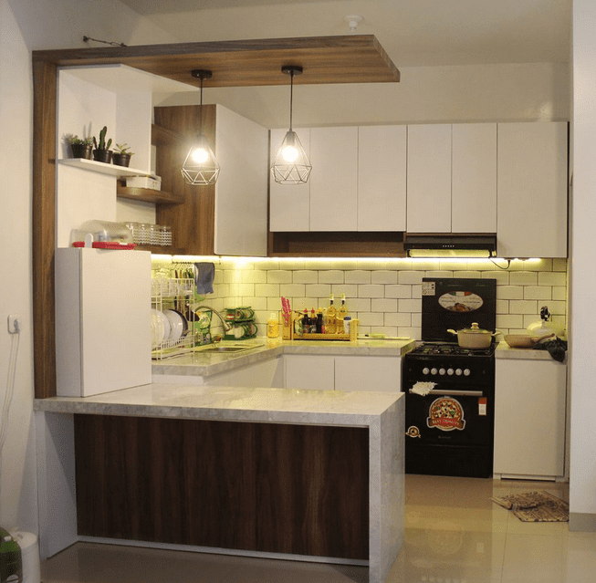 perlengkapan kitchen set apartemen