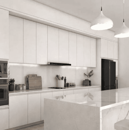 biaya pembuatan kitchen set apartemen