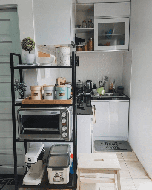 5 Kitchen Set Apartemen Multifungsi yang Bagus Kekinian 3