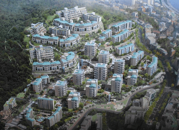 desain apartemen ala Korea
