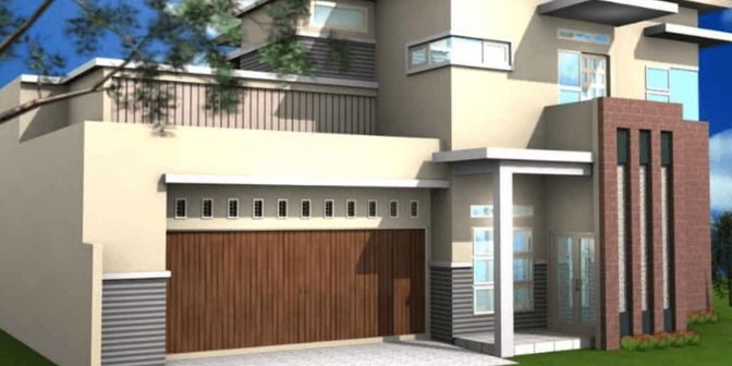 model dak teras rumah minimalis modern