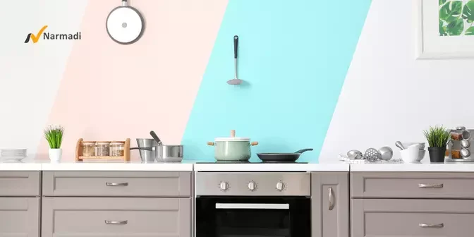 Menata Dekorasi Dapur Minimalis dengan perpaduan warna