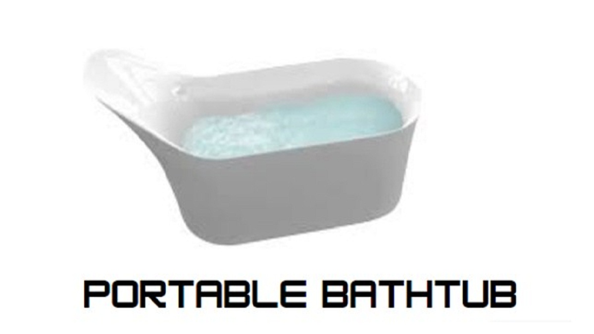model portable bathtub