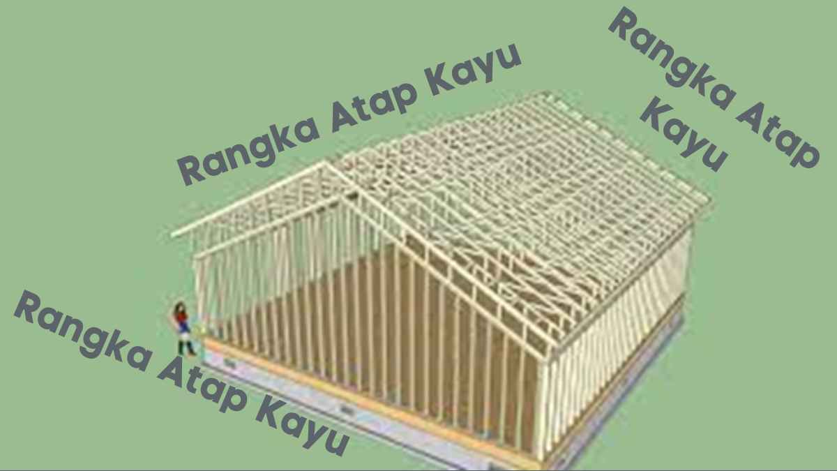 Model Rangka Atap Kayu Rumah Minimalis