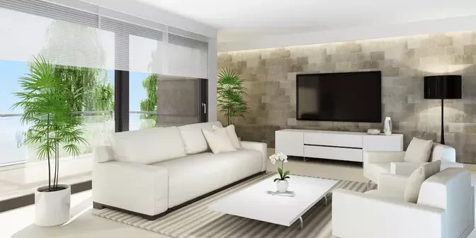 desain ruang tv minimalis yang mewah