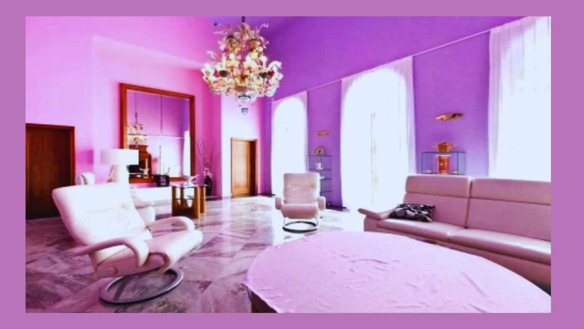 Warna Cat Rumah Ungu Dan Pink