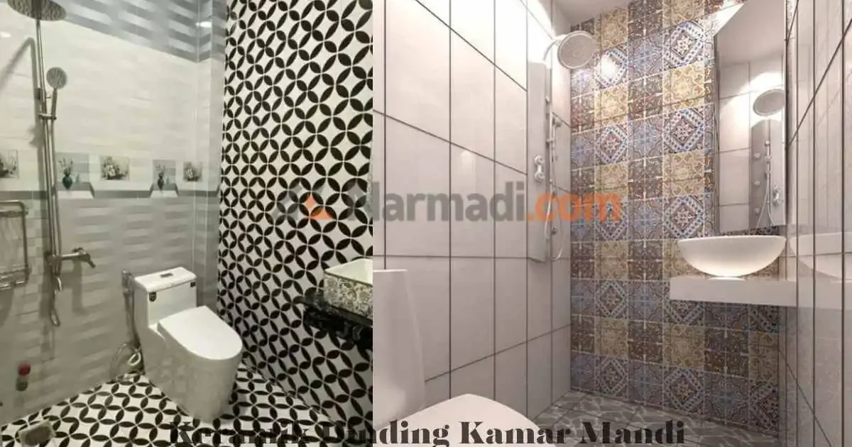 Keramik Dinding Kamar Mandi Motif Bunga