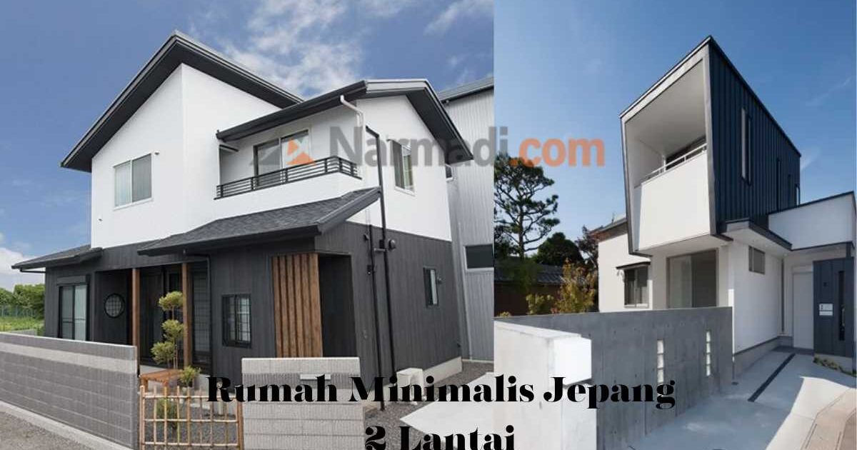 Desain Rumah Jepang Minimalis 2 Lantai