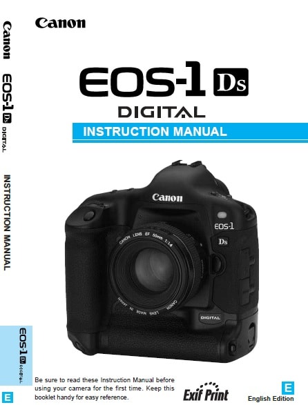 Canon EOS 1Ds User Guide