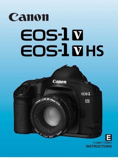 Canon EOS-1v Manual