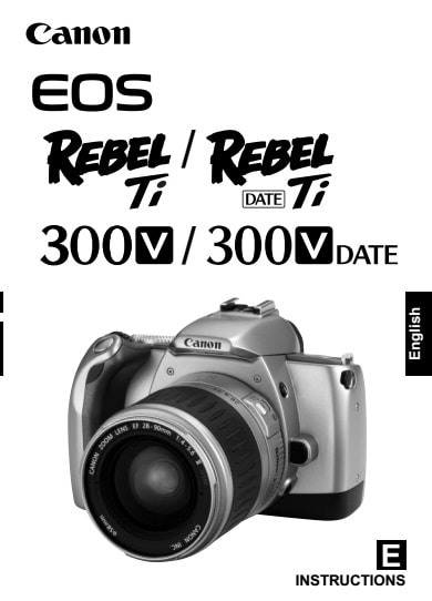 Canon EOS Rebel Ti Manual