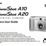 Canon PowerShot A10 Manual User Guide