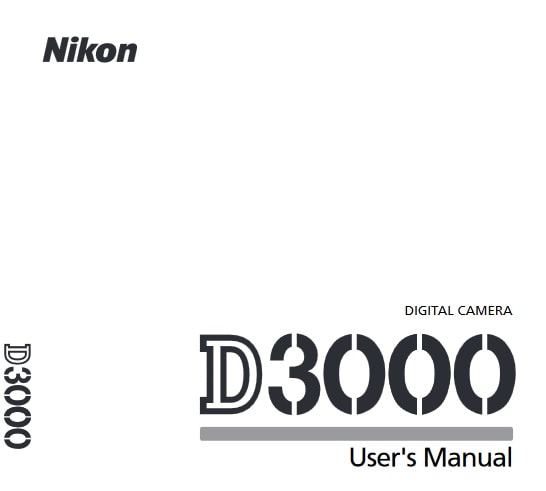 Nikon D3000 Manual