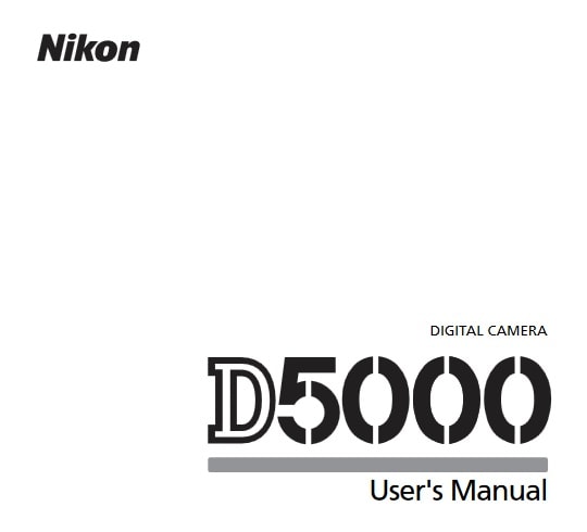 Nikon D5000 Manual