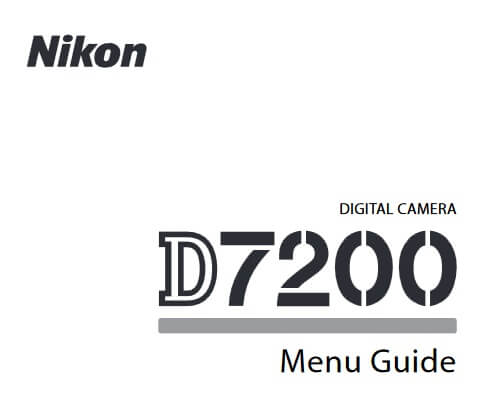 Nikon D7200 Manual