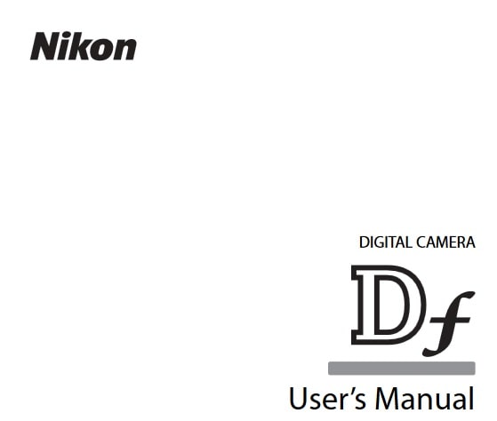 Nikon DF Manual