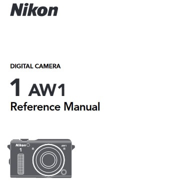 Nikon 1 AW1 Manual