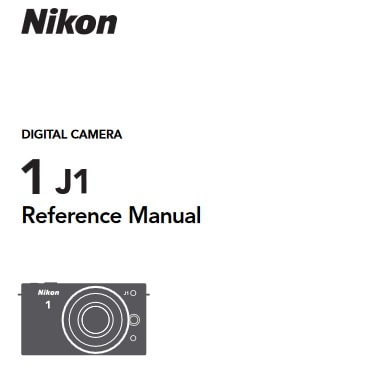 Nikon 1 J1 Manual