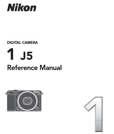 Nikon 1 J5 Manual
