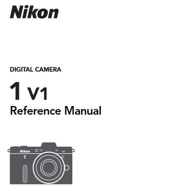 Nikon 1 V1 Manual