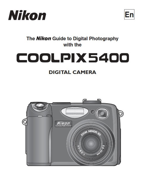 Nikon Coolpix 5400 Manual