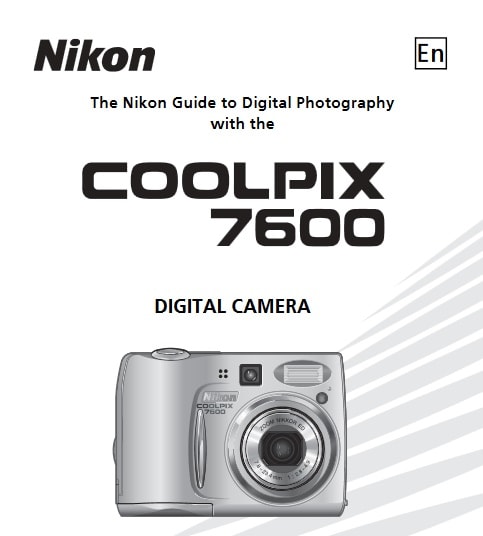 Nikon Coolpix 7600 Manual