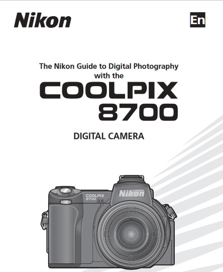 Nikon Coolpix 8700 Manual
