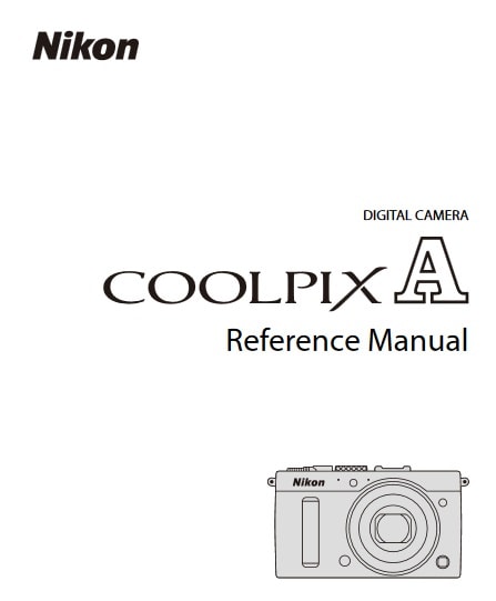 Nikon Coolpix A Manual