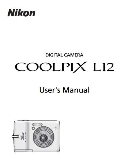 Nikon Coolpix L12 Manual
