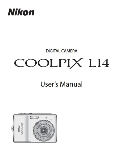 Nikon Coolpix L14 Manual