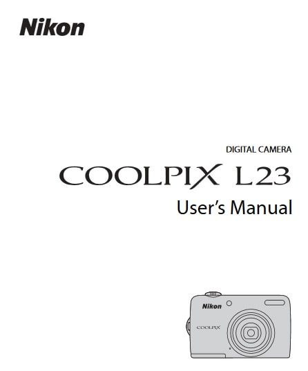 Nikon Coolpix L23 Manual