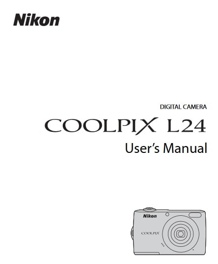 Nikon Coolpix L24 Manual