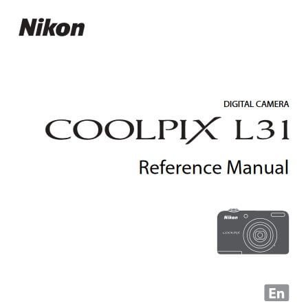Nikon Coolpix L31 Manual
