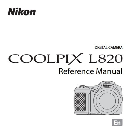 Nikon Coolpix L820 Manual