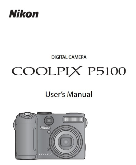 Nikon Coolpix P5100 Manual