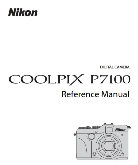Nikon CoolPix P7000  Digital Camera User Guide Instruction  Manual 