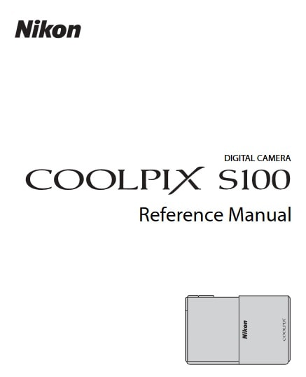 Nikon Coolpix S100 Manual