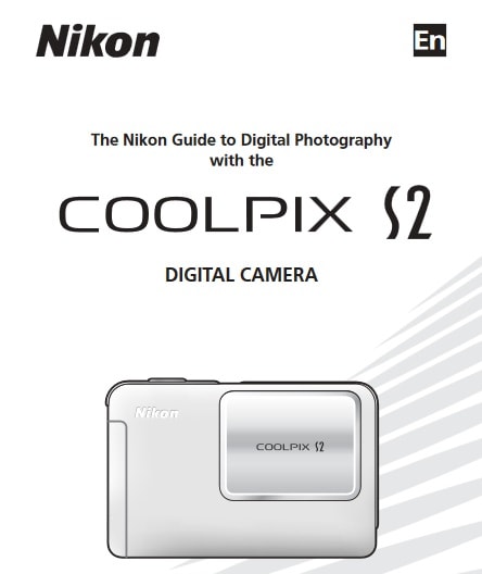Maestro Jolly Millimeter Nikon Coolpix S2 Manual, Camera Owner User Guide and Instructions