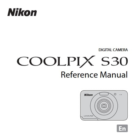 Nikon Coolpix S30 Manual