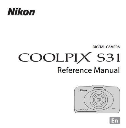 Nikon Coolpix S31 Manual