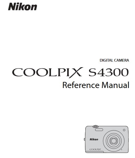 Nikon Coolpix S4300 Manual