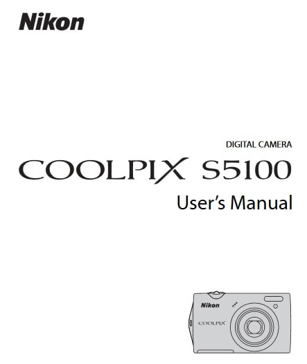 Nikon Coolpix S5100 Manual