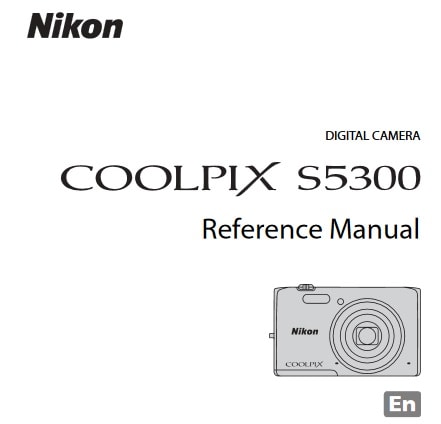 Nikon Coolpix S5300 Manual