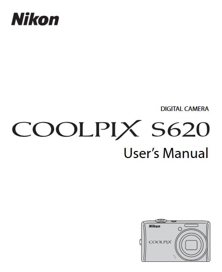 Nikon Coolpix S620 Manual