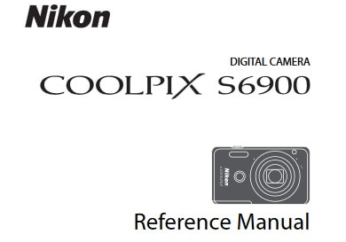 Nikon Coolpix S6900 Manual